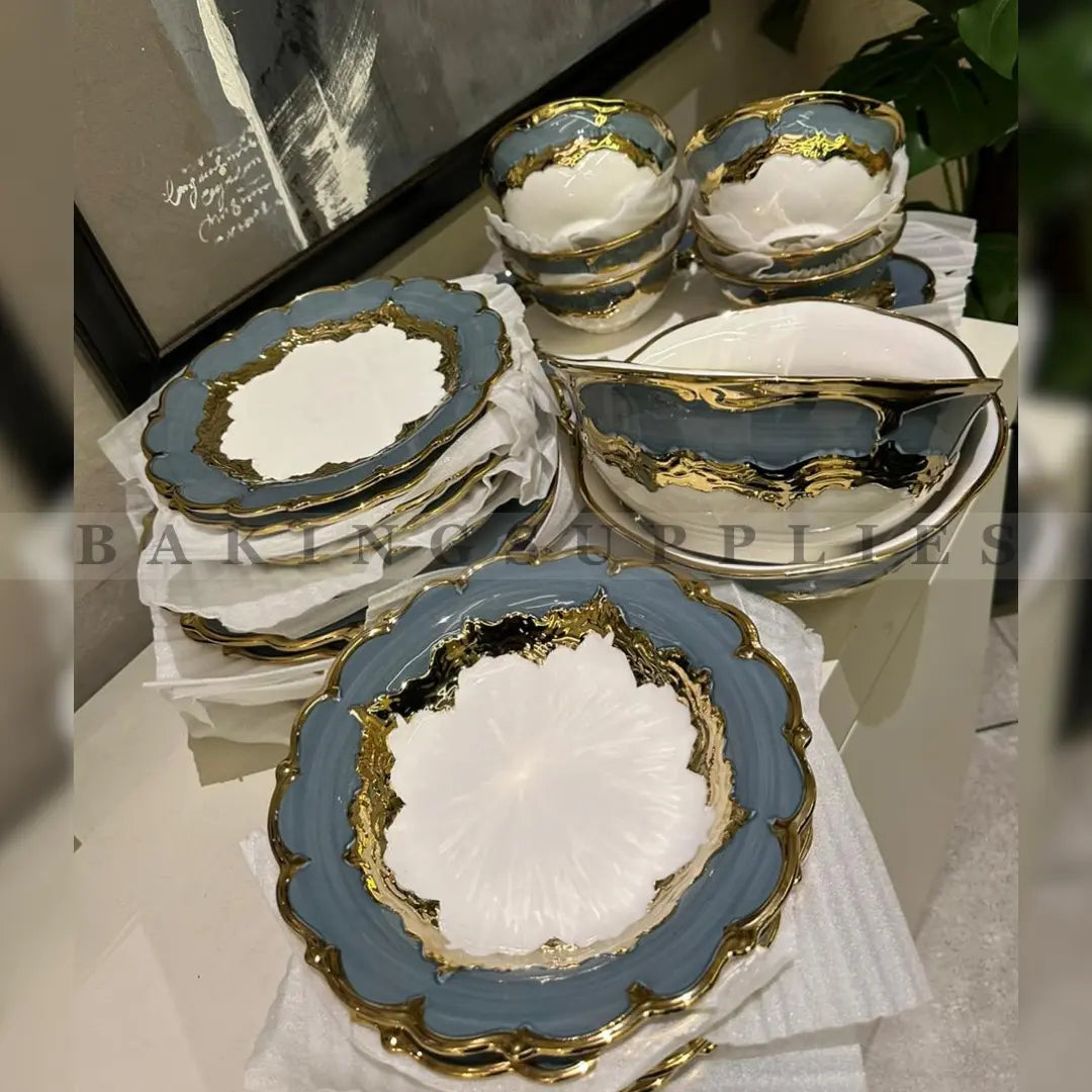 28-Piece Luxury Dinner Set for 6 Persons