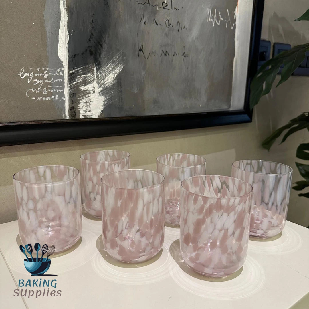 Set of 6 Premium Crystal Glasses – Elegant Stemware Collection