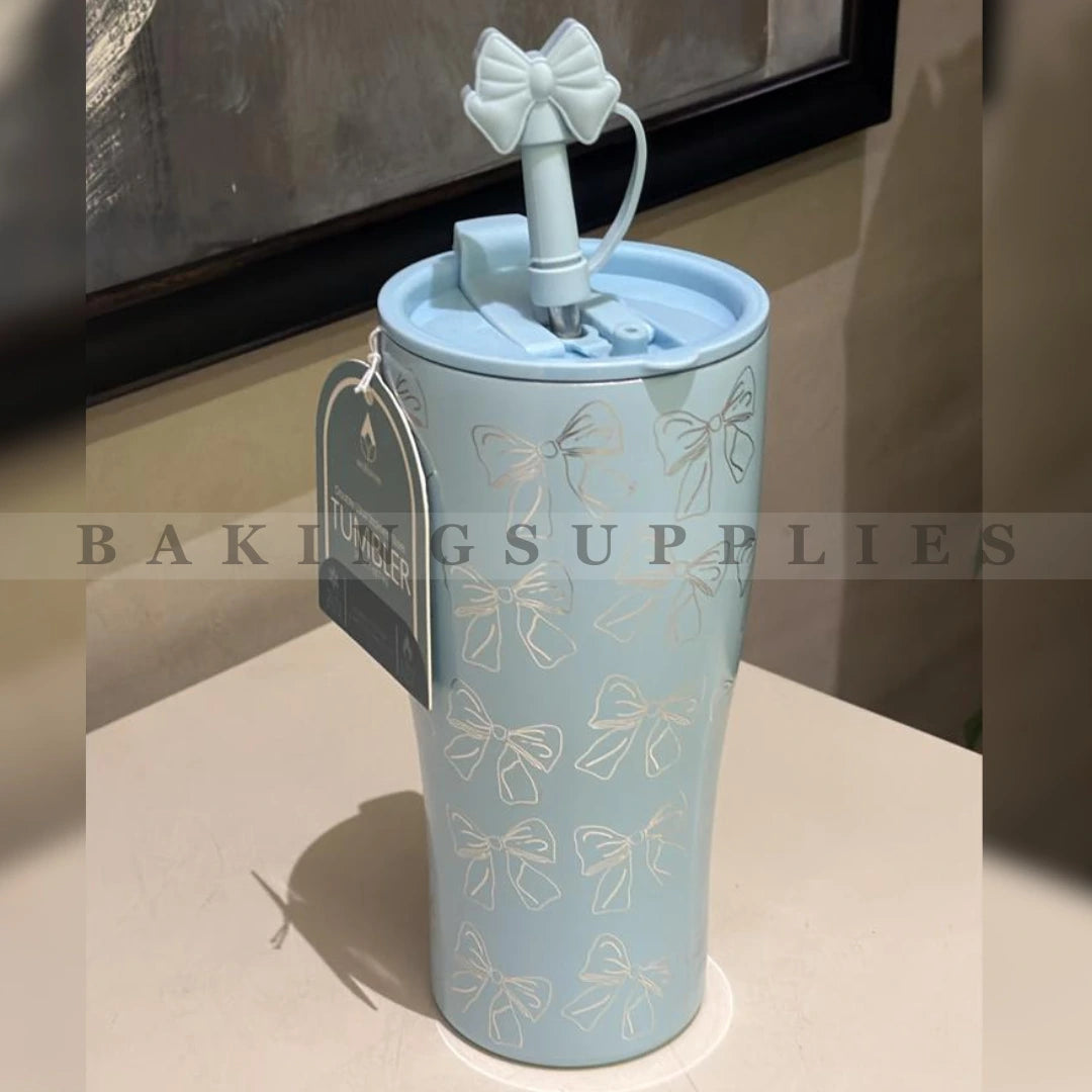 Bow Hot & Cool Stainless Steel Tumbler 887ml | Insulated Travel Cup