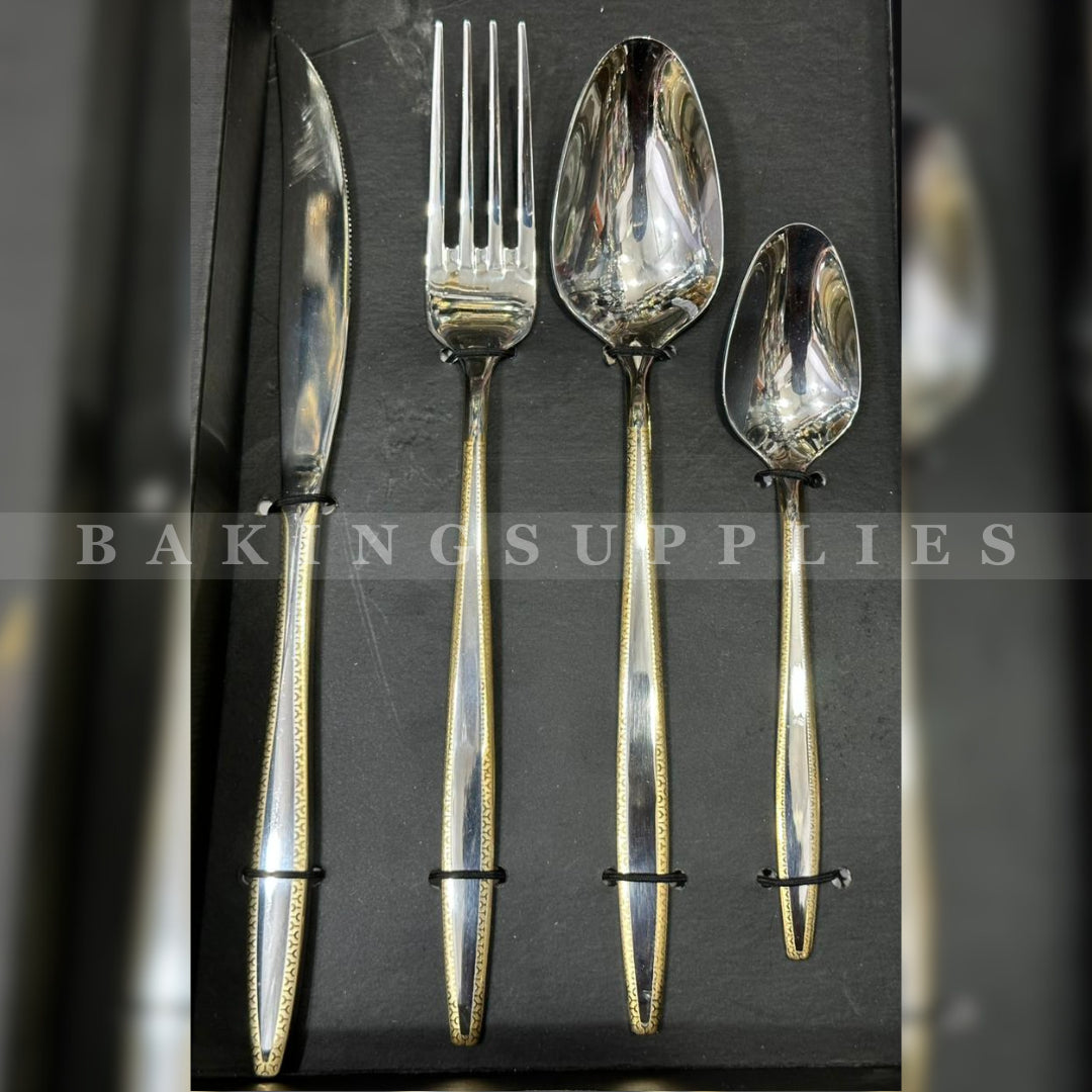 24-Piece Premium Cutlery Set (Serves 6)