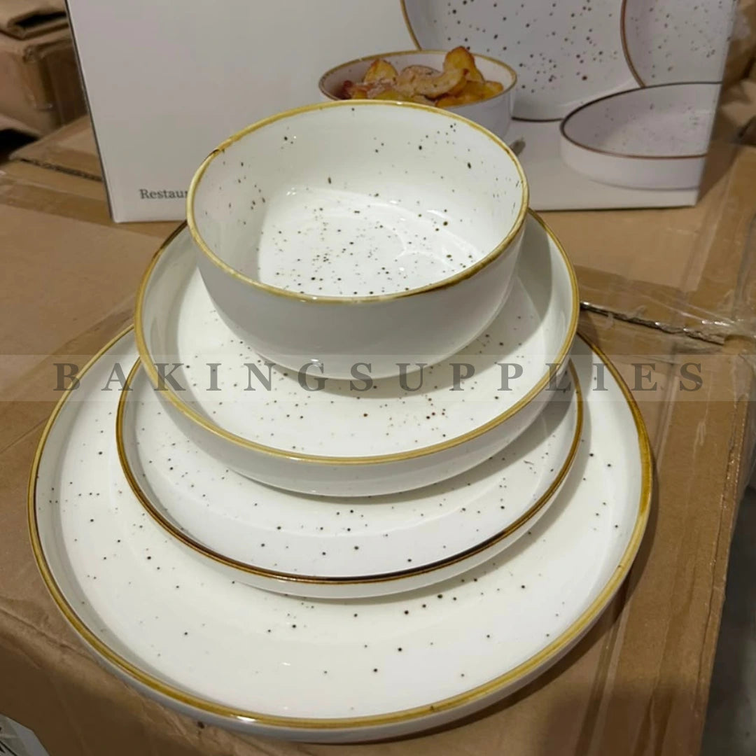 Classic 16-Piece Porcelain Dinner Set