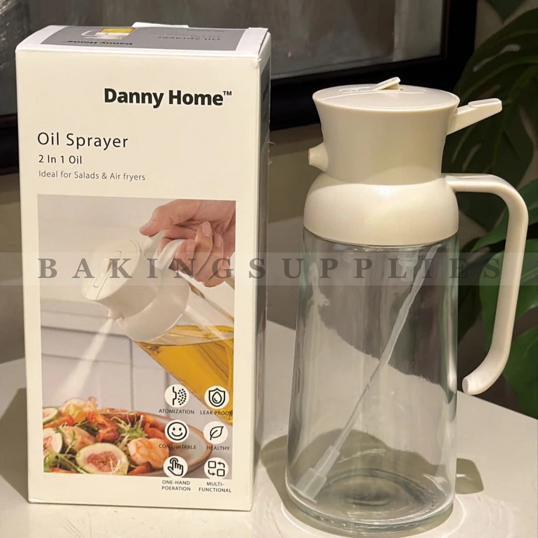 Danny Home 2-in-1 Oil Sprayer Bottle