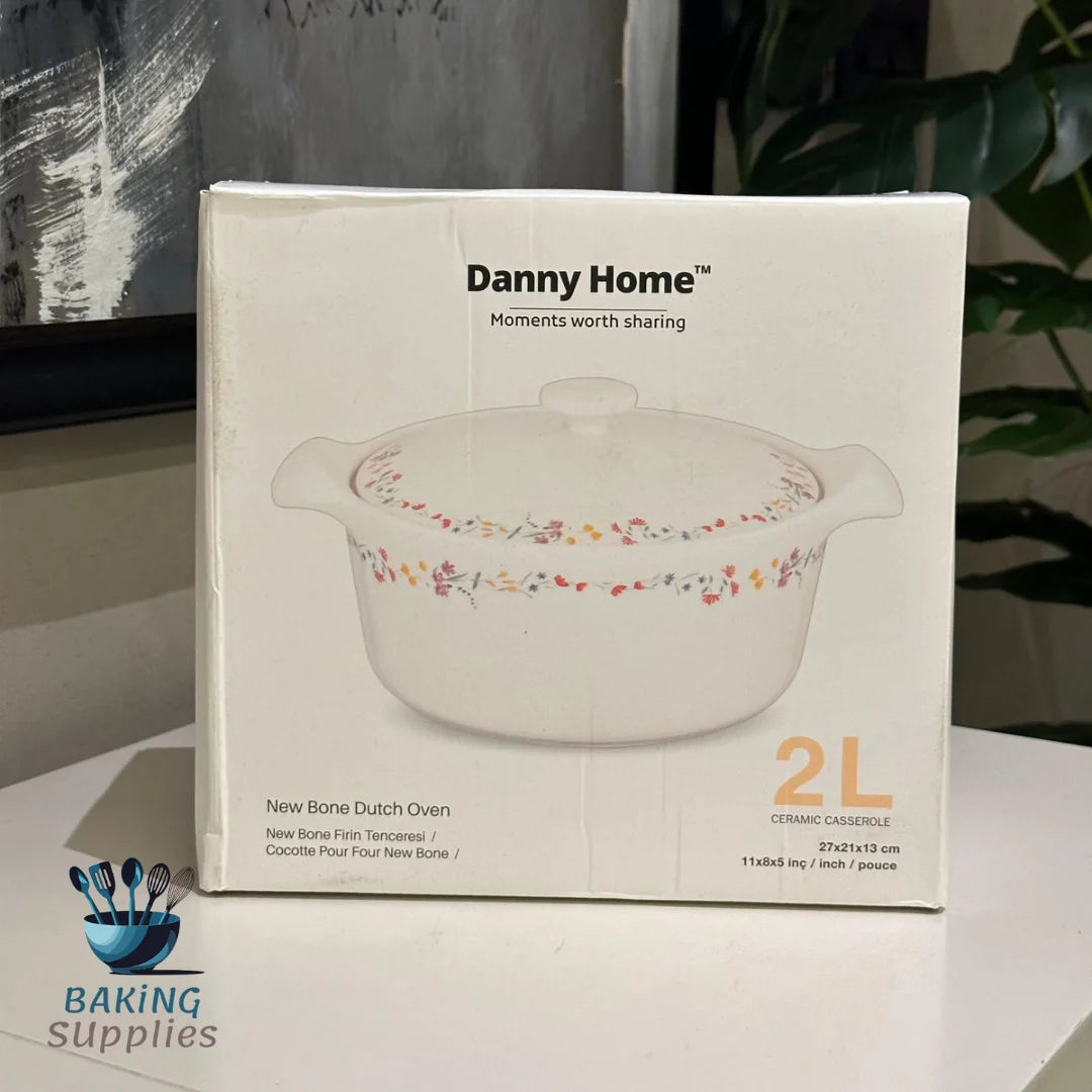 Danny Home 2 L Ceramic Casserole – 27 × 21 × 13 cm