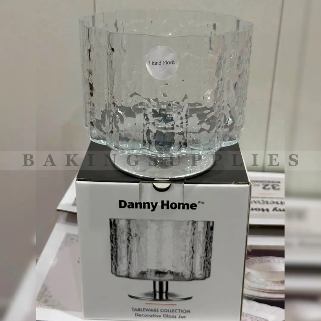Danny Home Pro 2 Liters Glass Trifle Bowl
