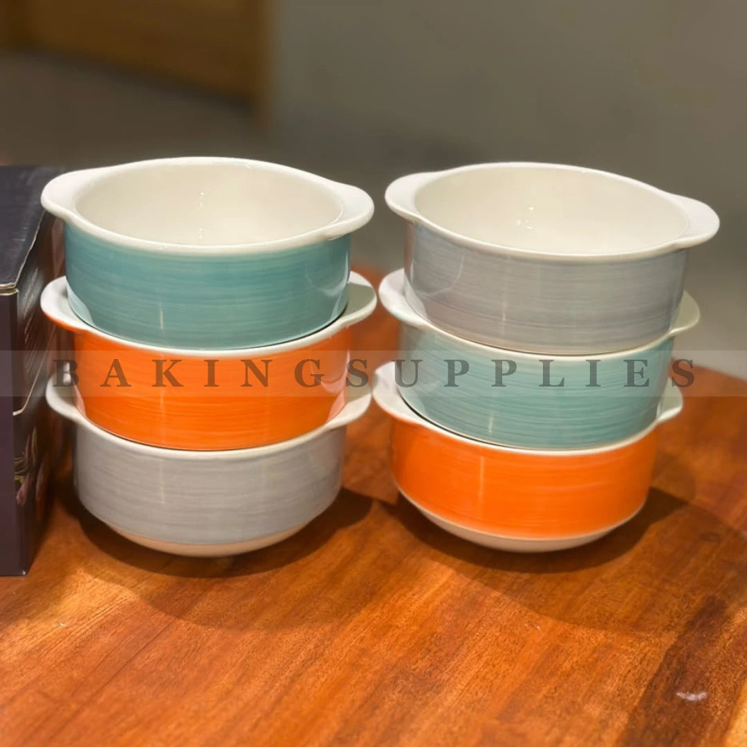Danny Home Multicolor Soup Bowls Set of 6
