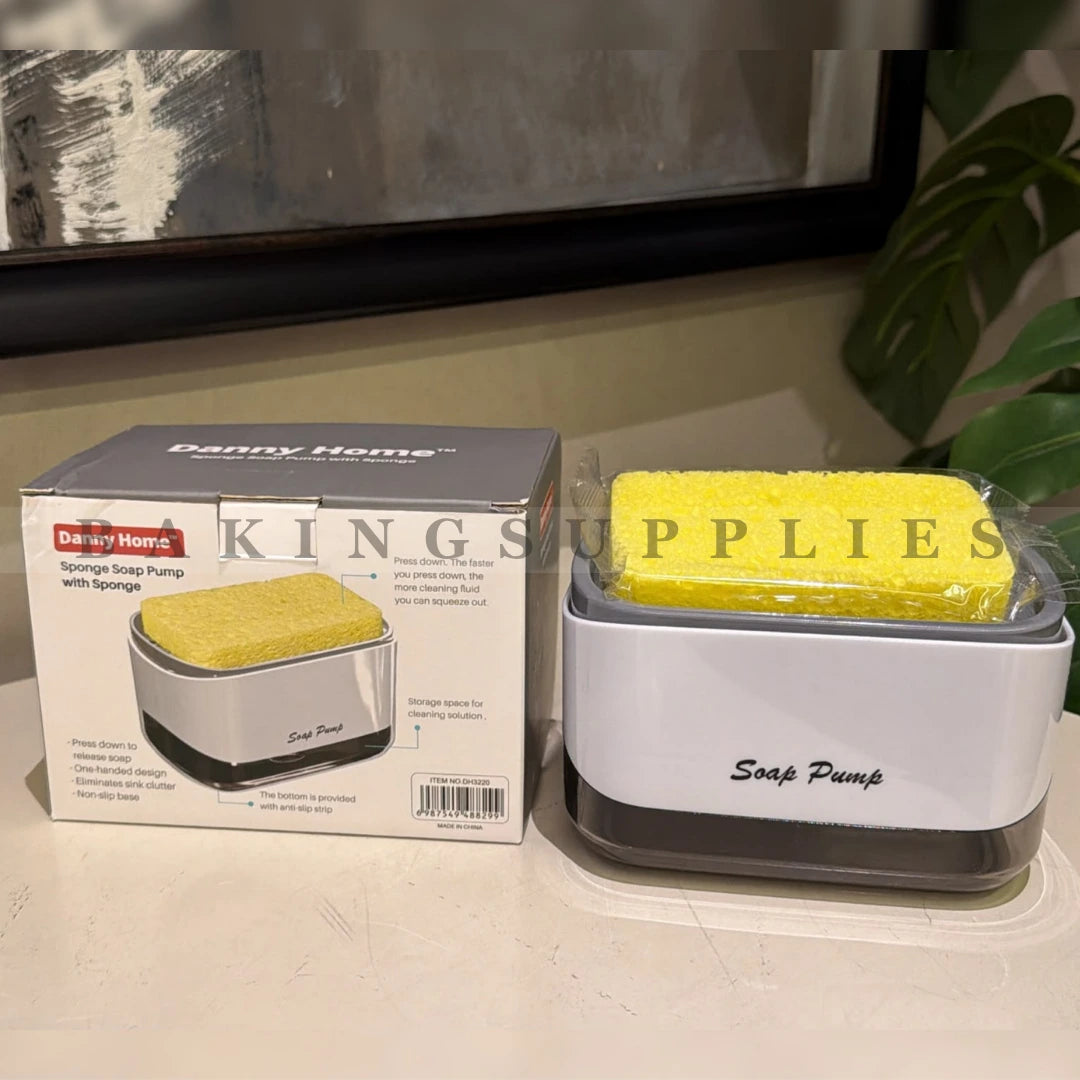Danny Home Sponge Soap Pump with Sponge