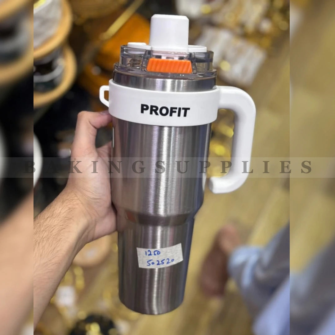 Hot & Cool Stainless Steel Water Bottle with Handle