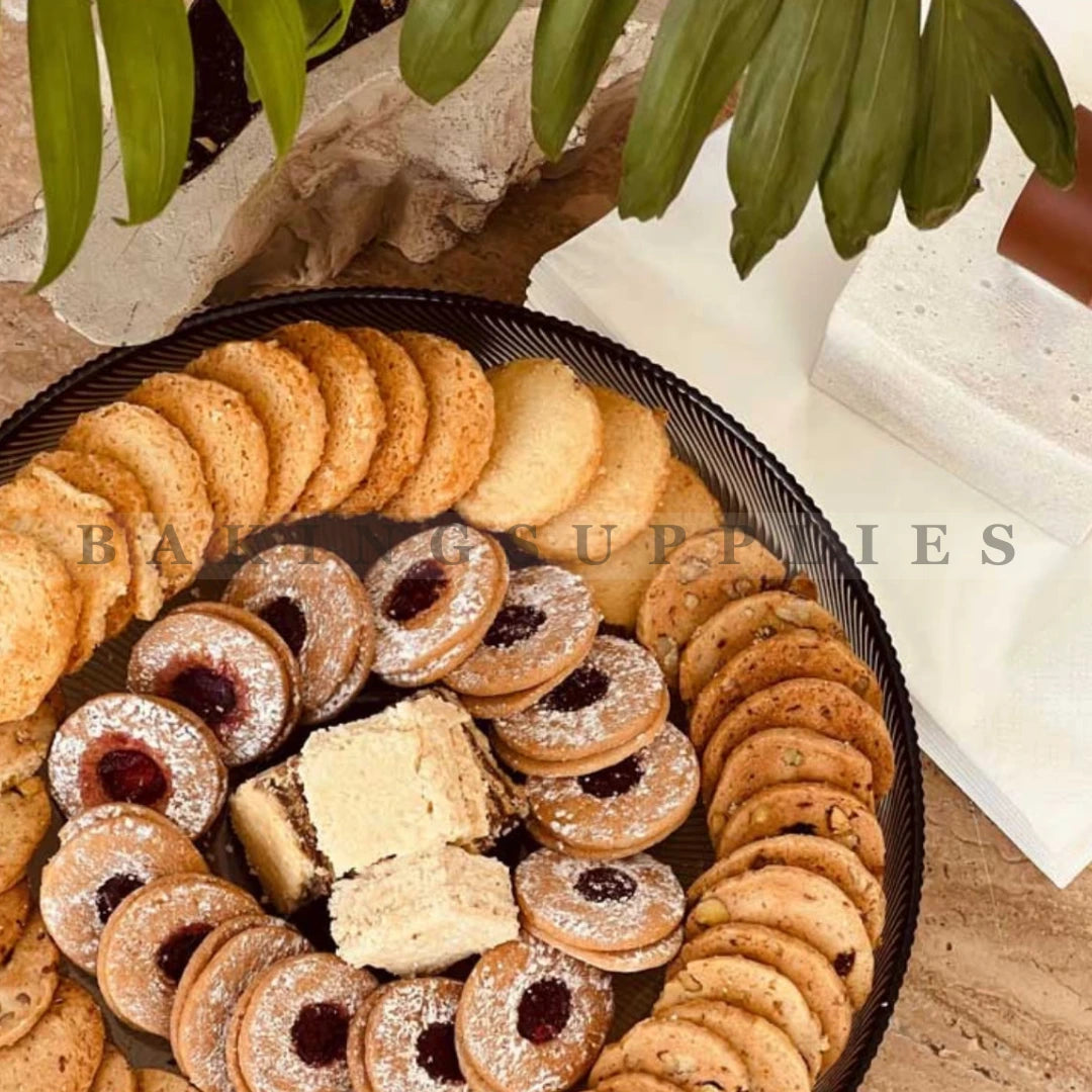 Danny Home 10 Inch Premium Glass Fruit Plate