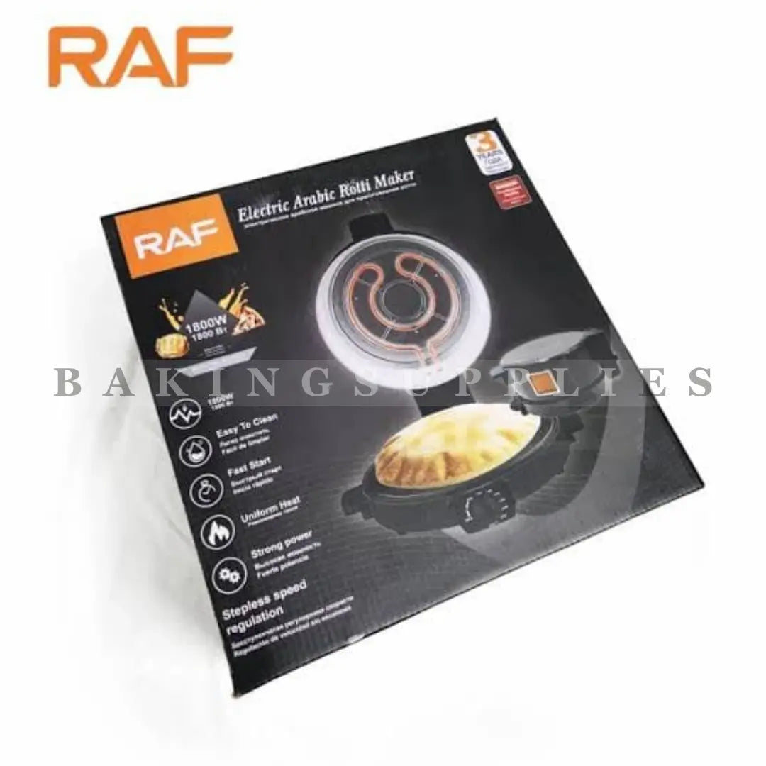 RAF Electric Arabic Roti Maker 1800W
