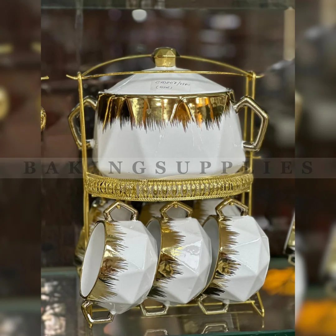 Danny Home Soup Set with Stand – Elegant Serving Collection