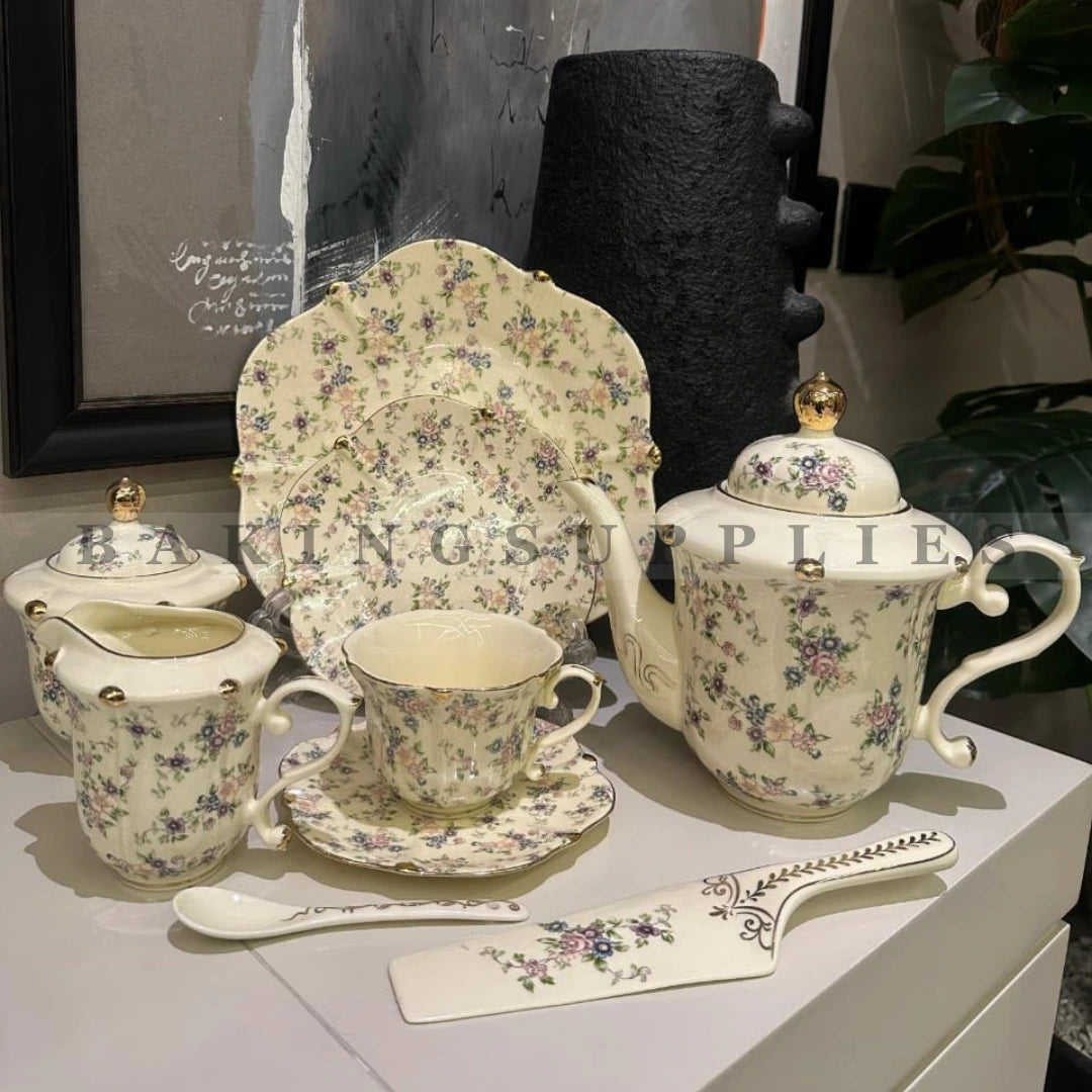 Elegant 29-Piece Premium Tea Set for 6