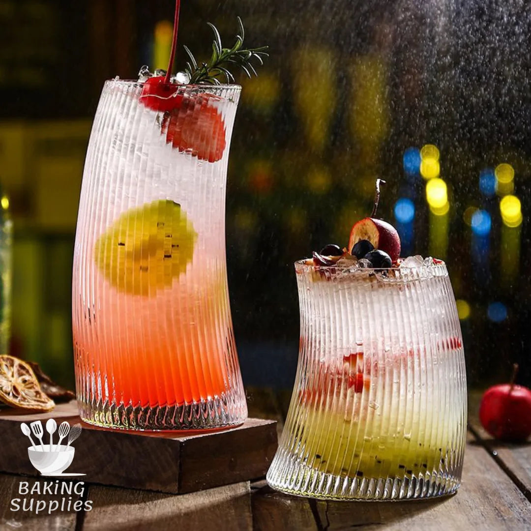 Tilted Glass Set of 4 – Danny Home