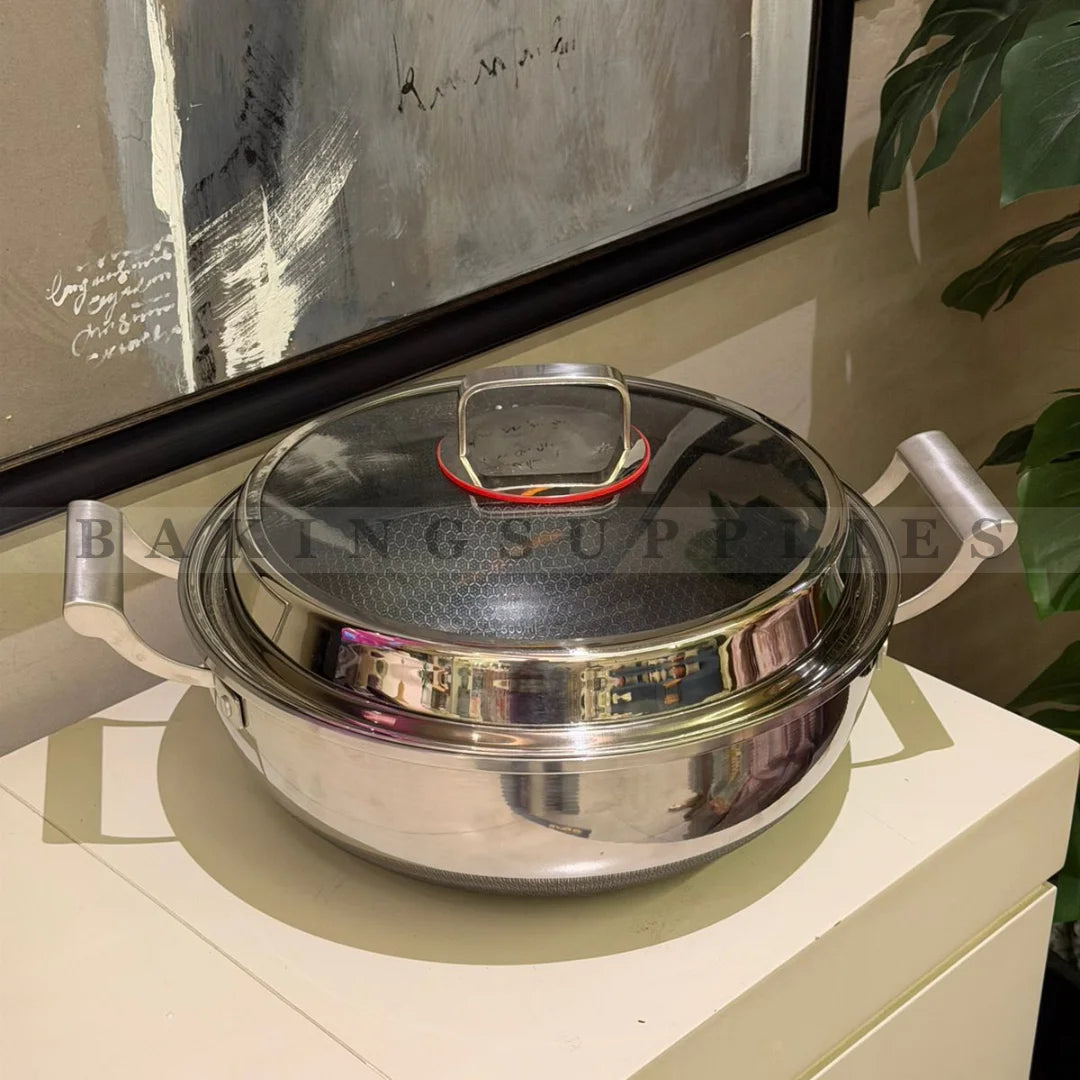 Honey-Comb Deep Karahi – 24″ Top