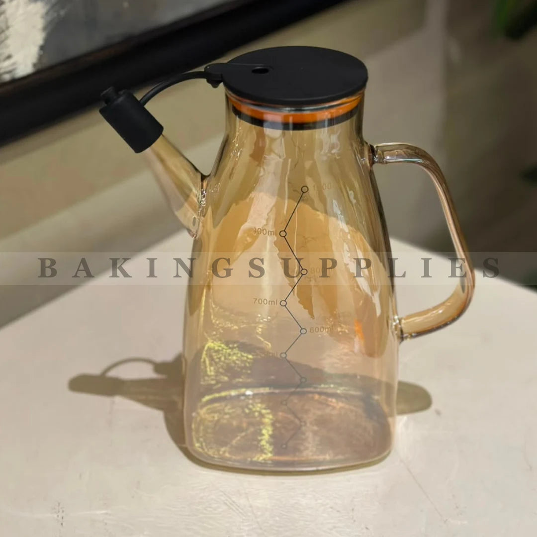 1000ml Glass Oil Dispenser Bottle with Pour Spout