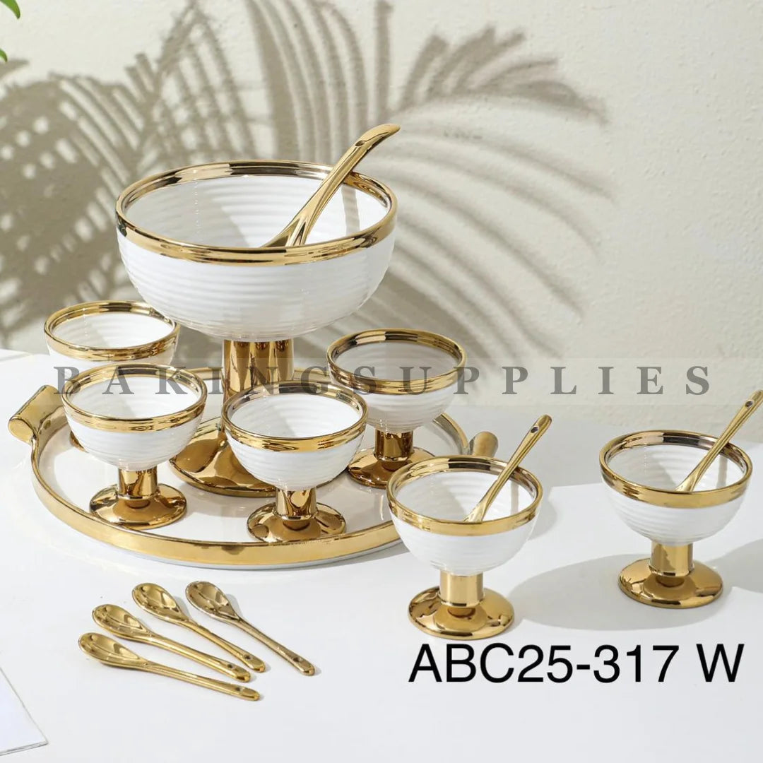 15-Piece Ice Cream Serving Set