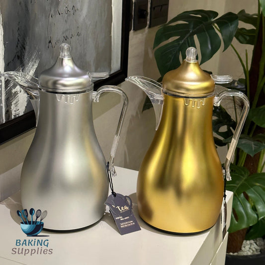 Gold & Silver Stainless Steel Kettle