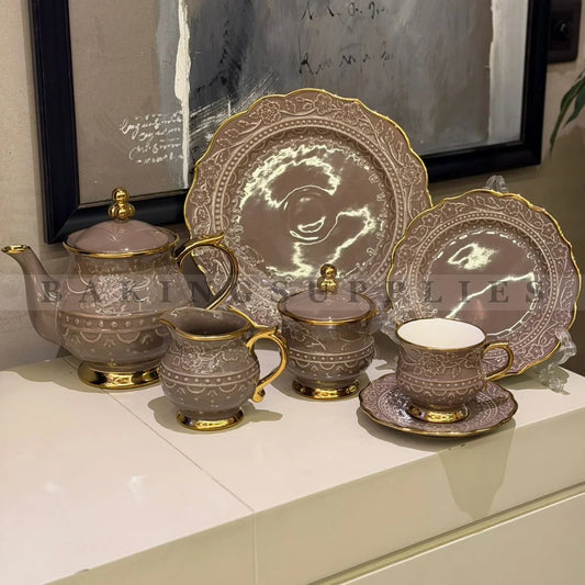 26-Piece Tea & Dessert Set for 6