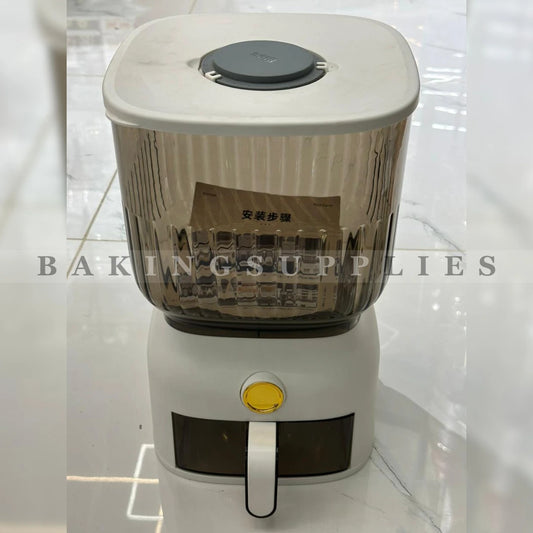 Automatic Rice Dispenser 6.5L Large Capacity Grain Storage Container