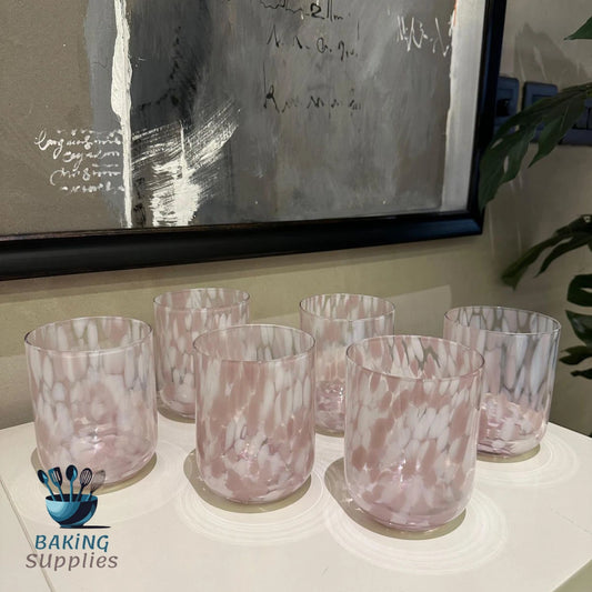 Set of 6 Premium Crystal Glasses – Elegant Stemware Collection