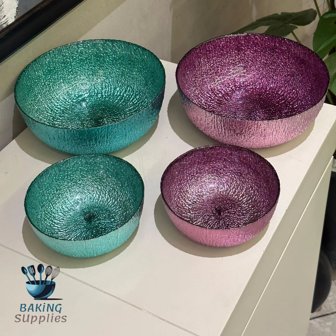 7pcs Serving & Dessert Bowl Set – 1 Large + 6 Dessert Bowls