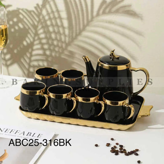 8-Piece Tea Set with Kettle