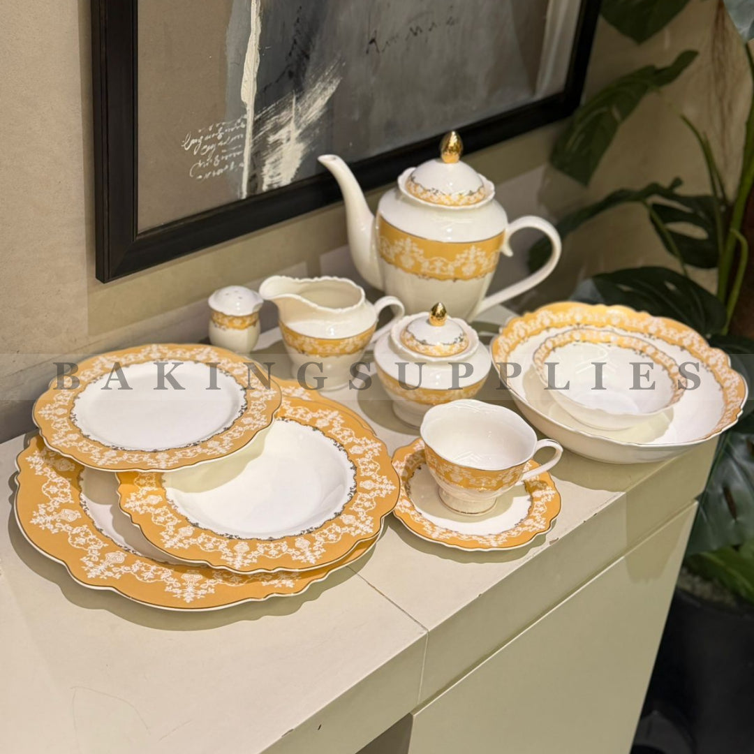 Angela 47-Piece Dinner Set for 6 Persons