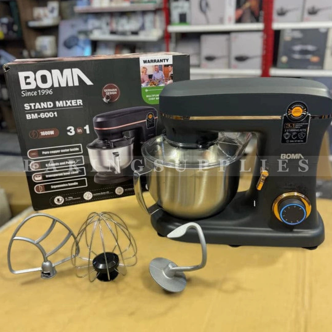 BOMA Stand Mixer BM 6001 1600W 6.0L 3 in 1