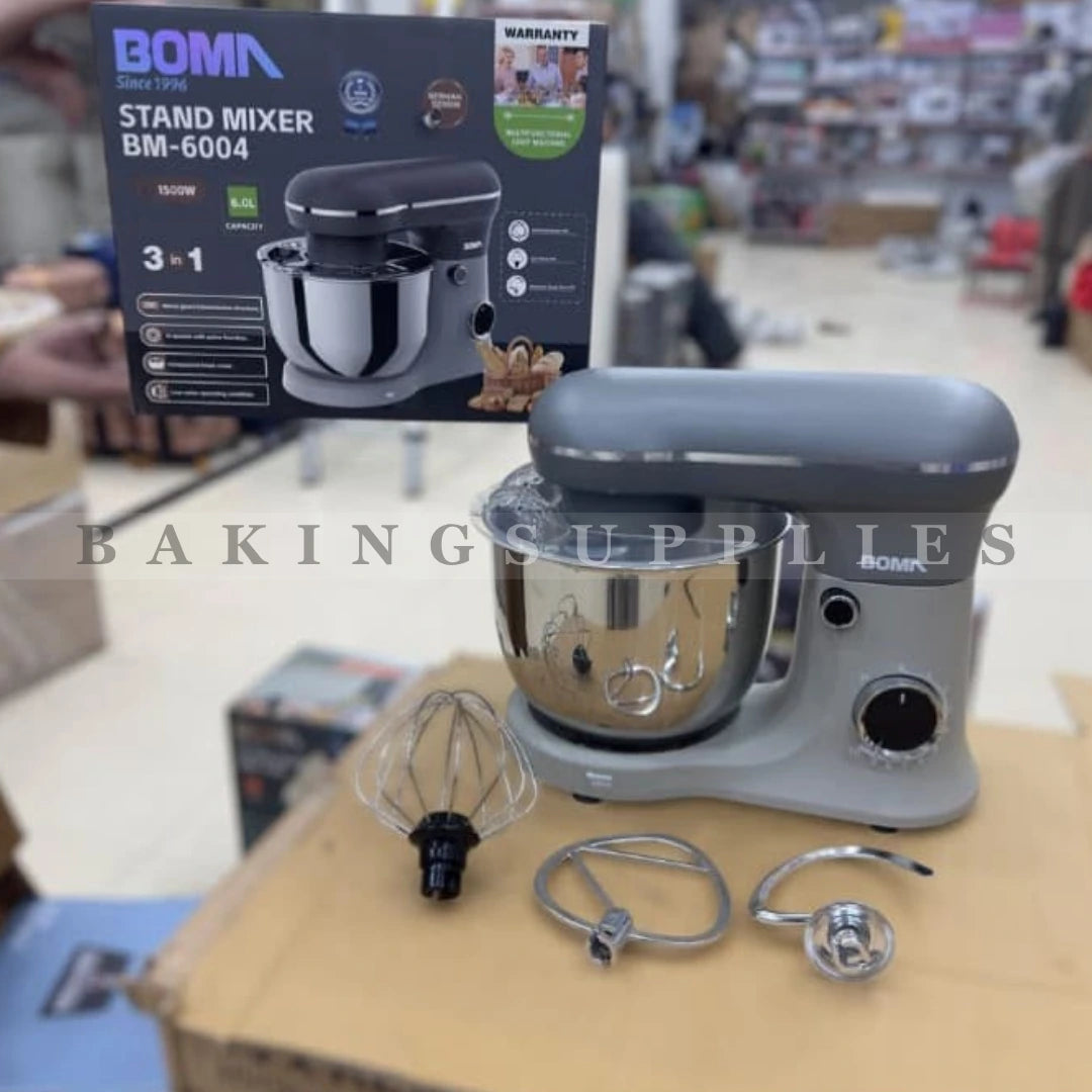BOMA Stand Mixer BM 6004 1500W 6.0L 3 in 1