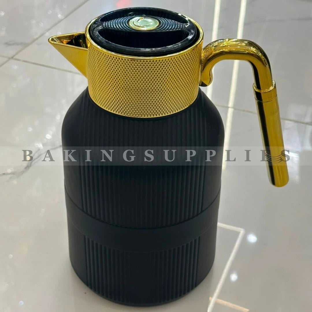 Black Gold Vacuum Thermos 1 Litre