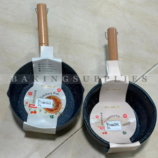Non-Stick Sauce Pot with Wooden Handle