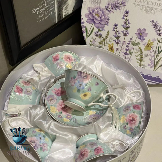 Bone China Cup & Saucer Set
