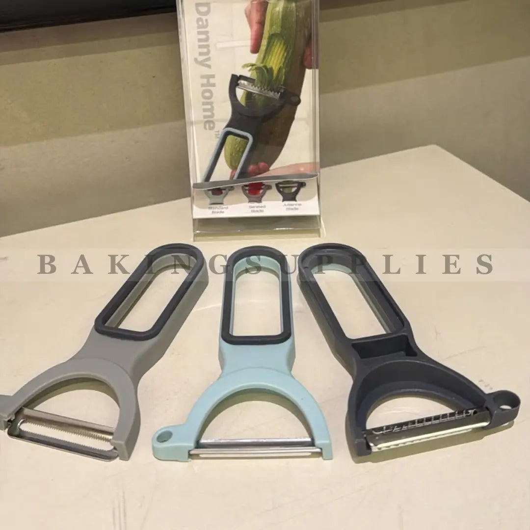 Danny Home 3-Piece Multi-Function Vegetable Peeler Set