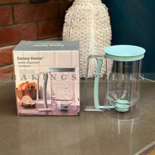 Danny Home Batter Dispenser 900ml | Baking & Pancake Dispenser