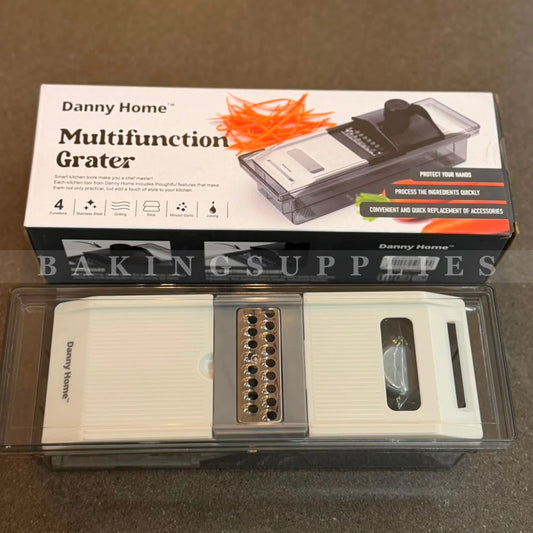 Danny Home Multifunction Vegetable Grater | 4-in-1 Kitchen Slicer