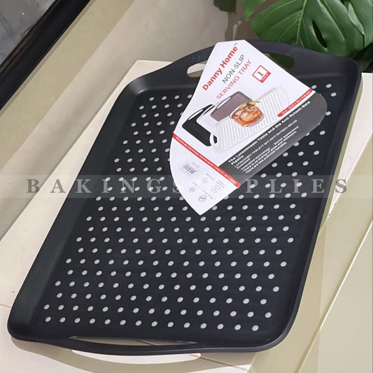 Danny Home Non-Slip Serving Tray Set 2 Pieces
