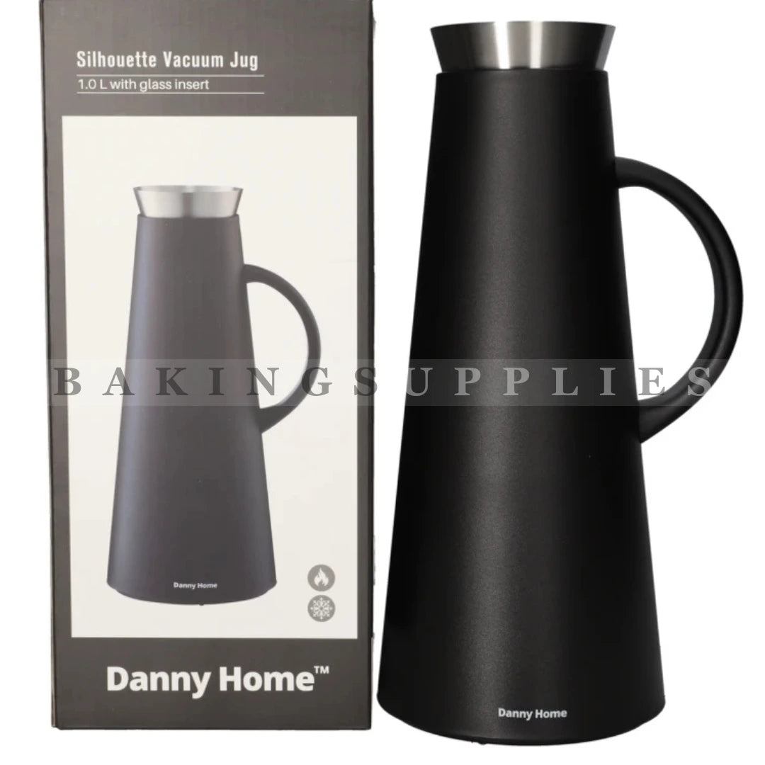 Danny Home Silhouette Double Wall Glass Vacuum Jug 1.0L
