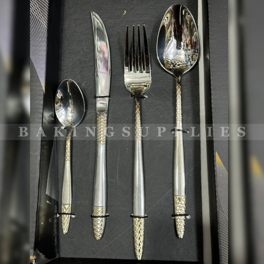 24-Piece Premium Cutlery Set (Serves 6)