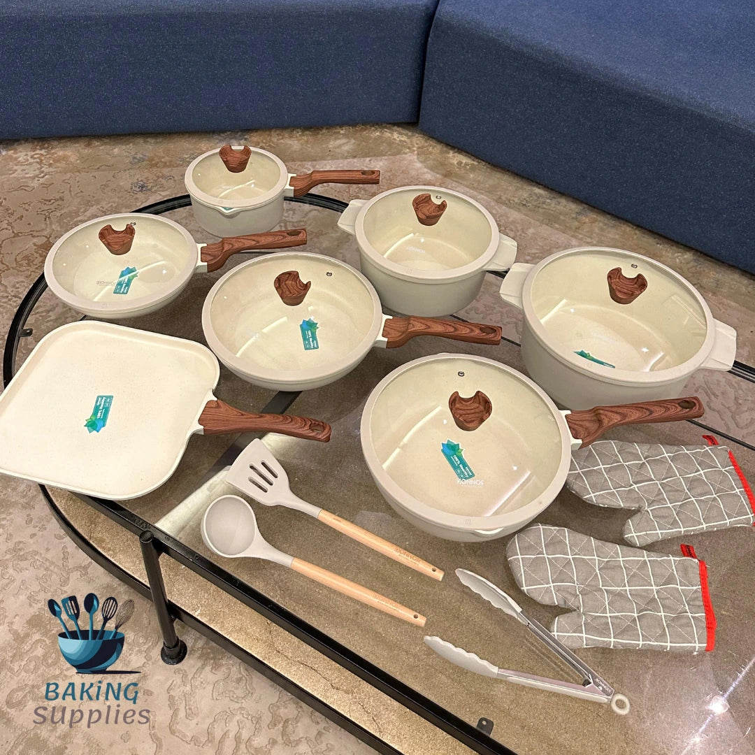 Donnor Non-Stick Cookware Set – Durable Die-Cast Pots & Pans