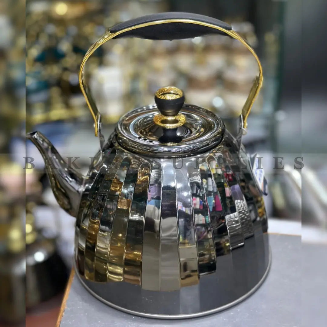 Premium Stainless Steel Tea Kettle - 5 Designs