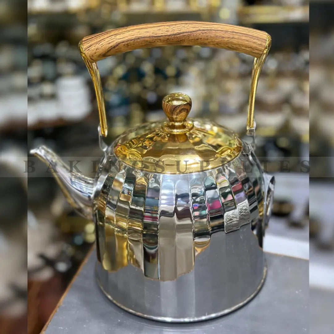 Premium Stainless Steel Tea Kettle - 5 Designs