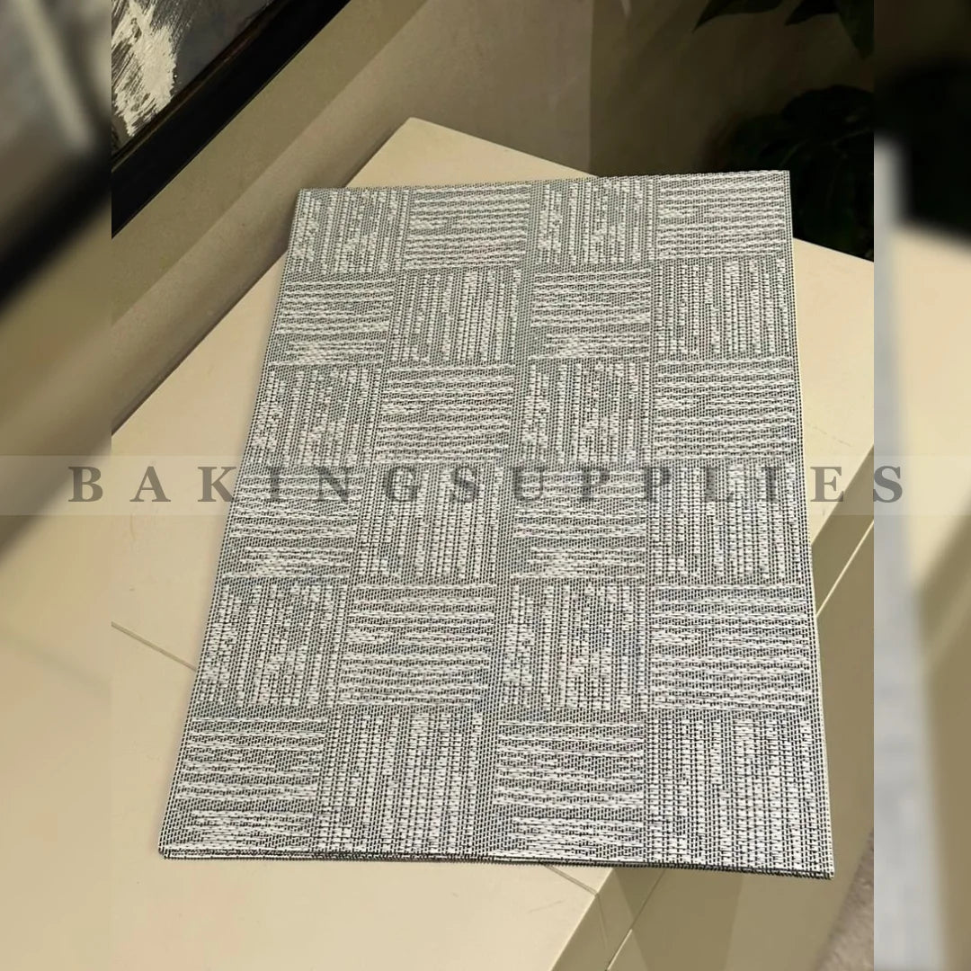 Set of 6 Premium Table Placemats | Modern Non-Slip Heat Resistant Mats