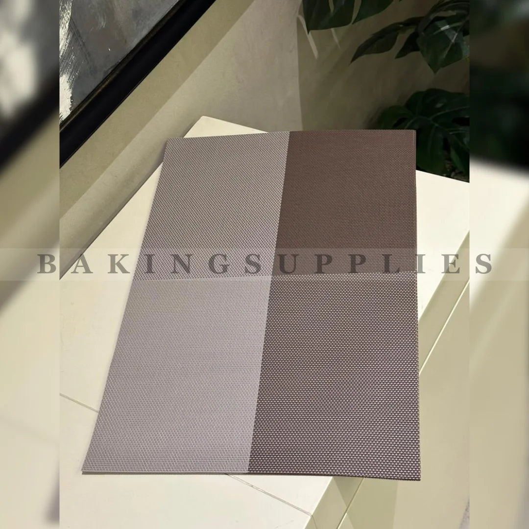 Set of 6 Premium Table Placemats | Modern Non-Slip Heat Resistant Mats