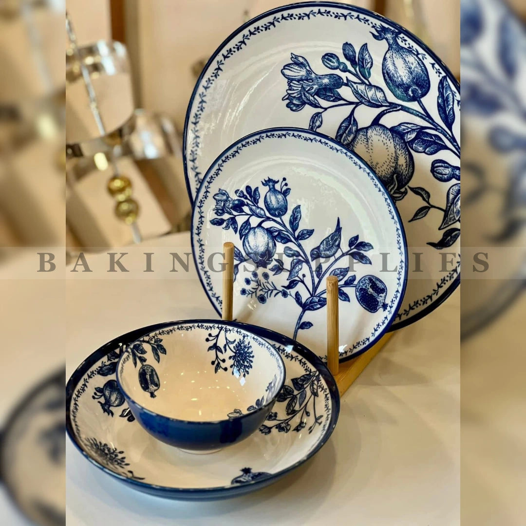 Gupan 24-Piece Ceramic Dinnerware Set – Stoneware | Serves 6