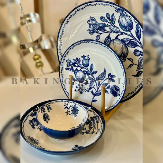 Gupan 24-Piece Ceramic Dinnerware Set – Stoneware | Serves 6