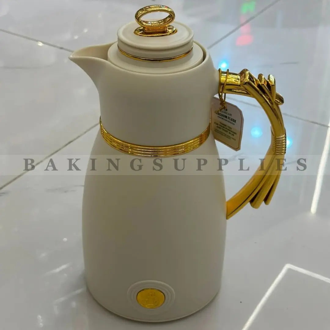 Ivory Gold Vacuum Thermos 1 Litre