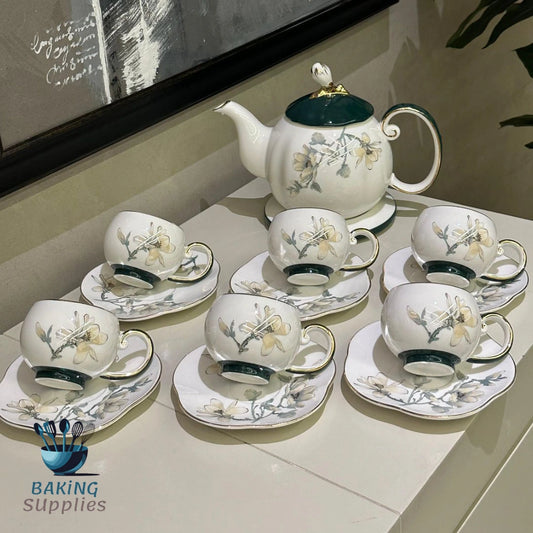 Kehwa Set – 6 Cups, 6 Saucers & Matching Kettle