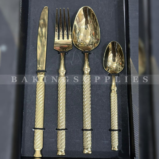 24-Piece Premium Cutlery Set (Serves 6)