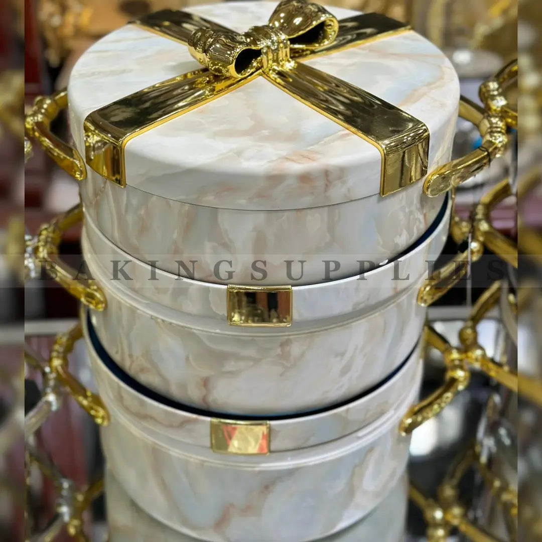 Imported Luxury 3 Piece Hot Pot Set with Lid