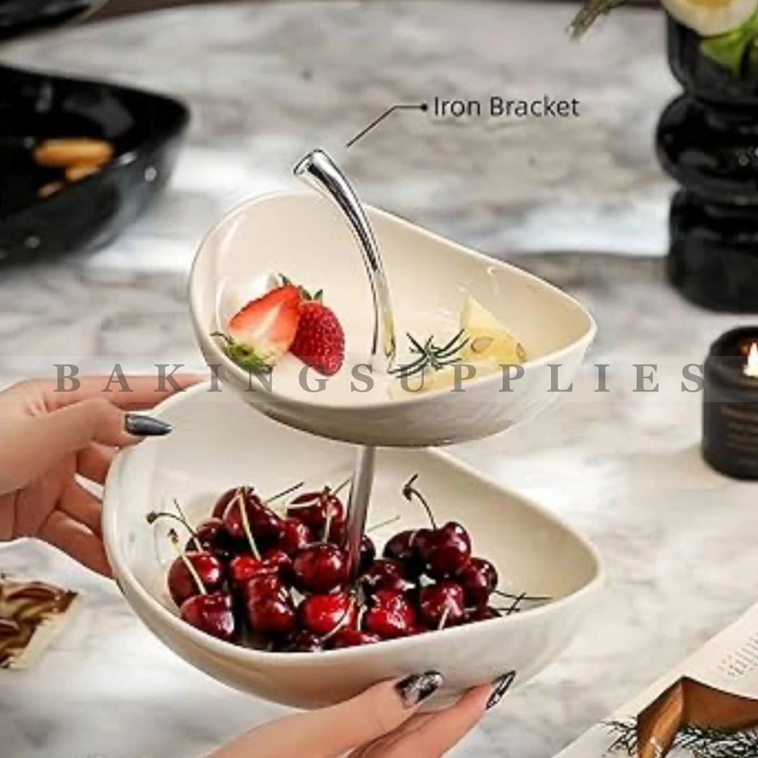 Modern Multi-Tier Fruit & Dessert Serving Stand