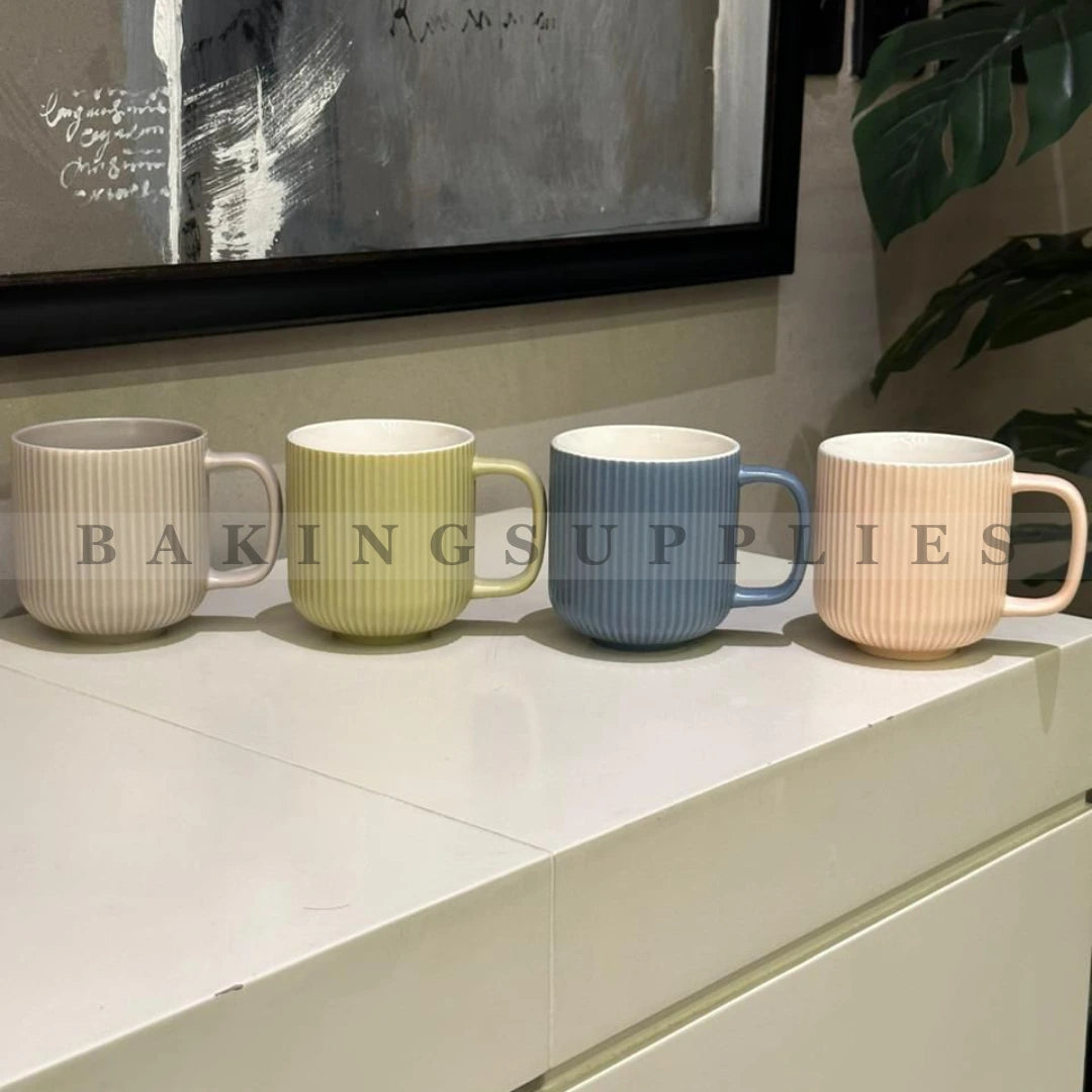 Multi-Colored Mug Set – Set of 4 Vibrant Mugs